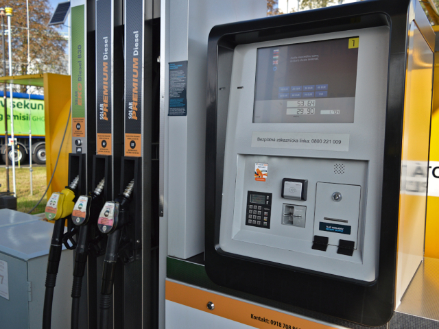 Čerpacia stanica ekodiesel B30 Leopoldov