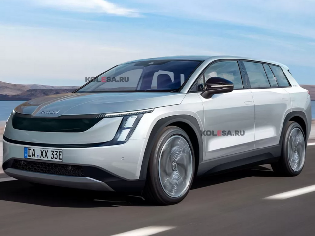 Škoda SUV EV - ilustrácia 2022
