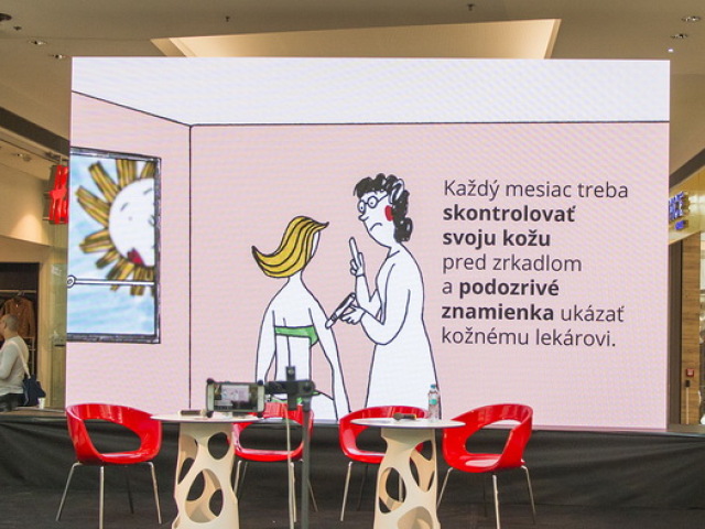 Trh kože, podujatie, melanóm, osveta, kožný lekár