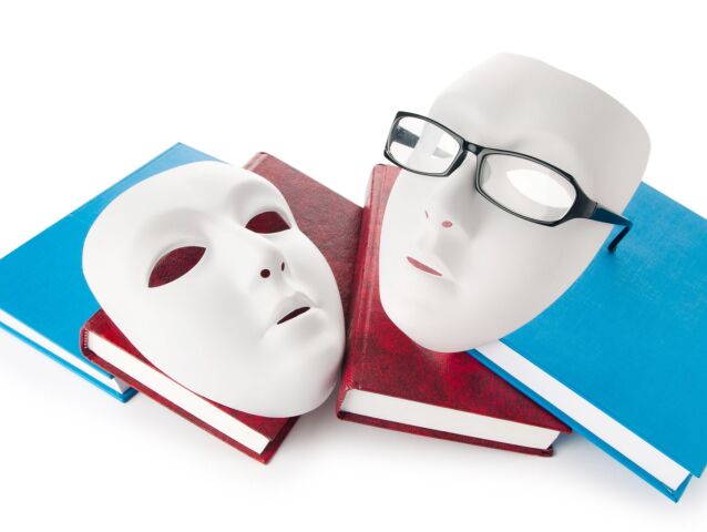divadlo masky ilustracne foto shutterstock