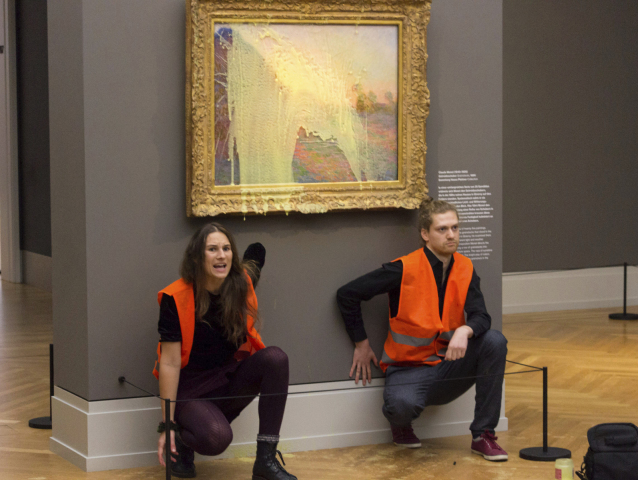 Claude Monet, aktivisti