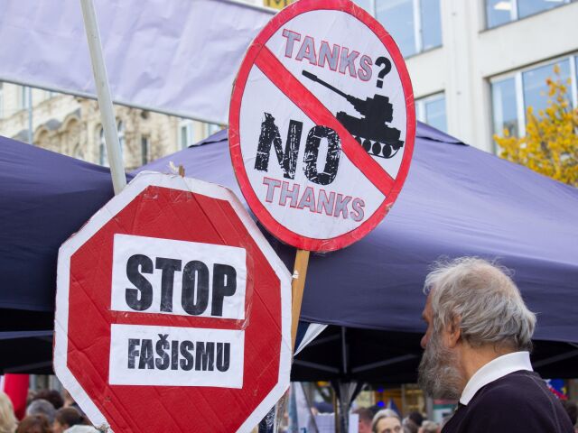 ČR Praha Protest Vláda Fiala