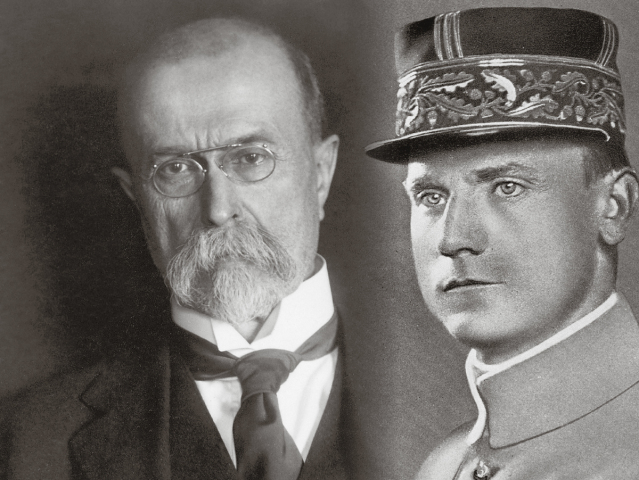 Masaryk, Štefánik, Československo, ČSR republika