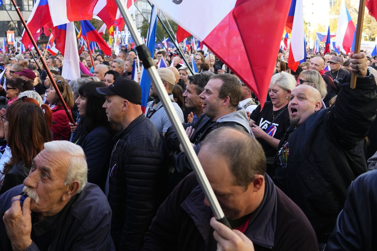protest, praha, fiala