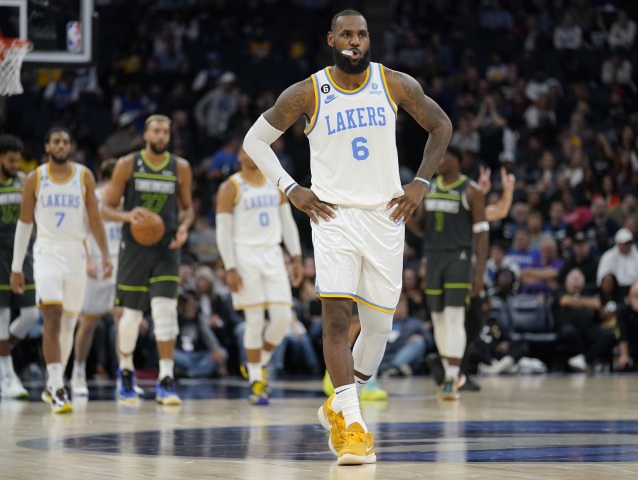 Lakers Timberwolves Basketball