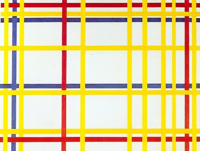 Piet Mondrian: New York City I
