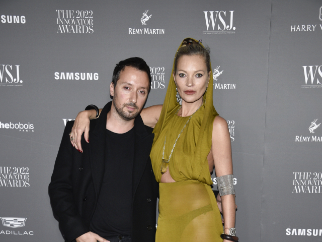 Anthony Vaccarello a Kate Moss
