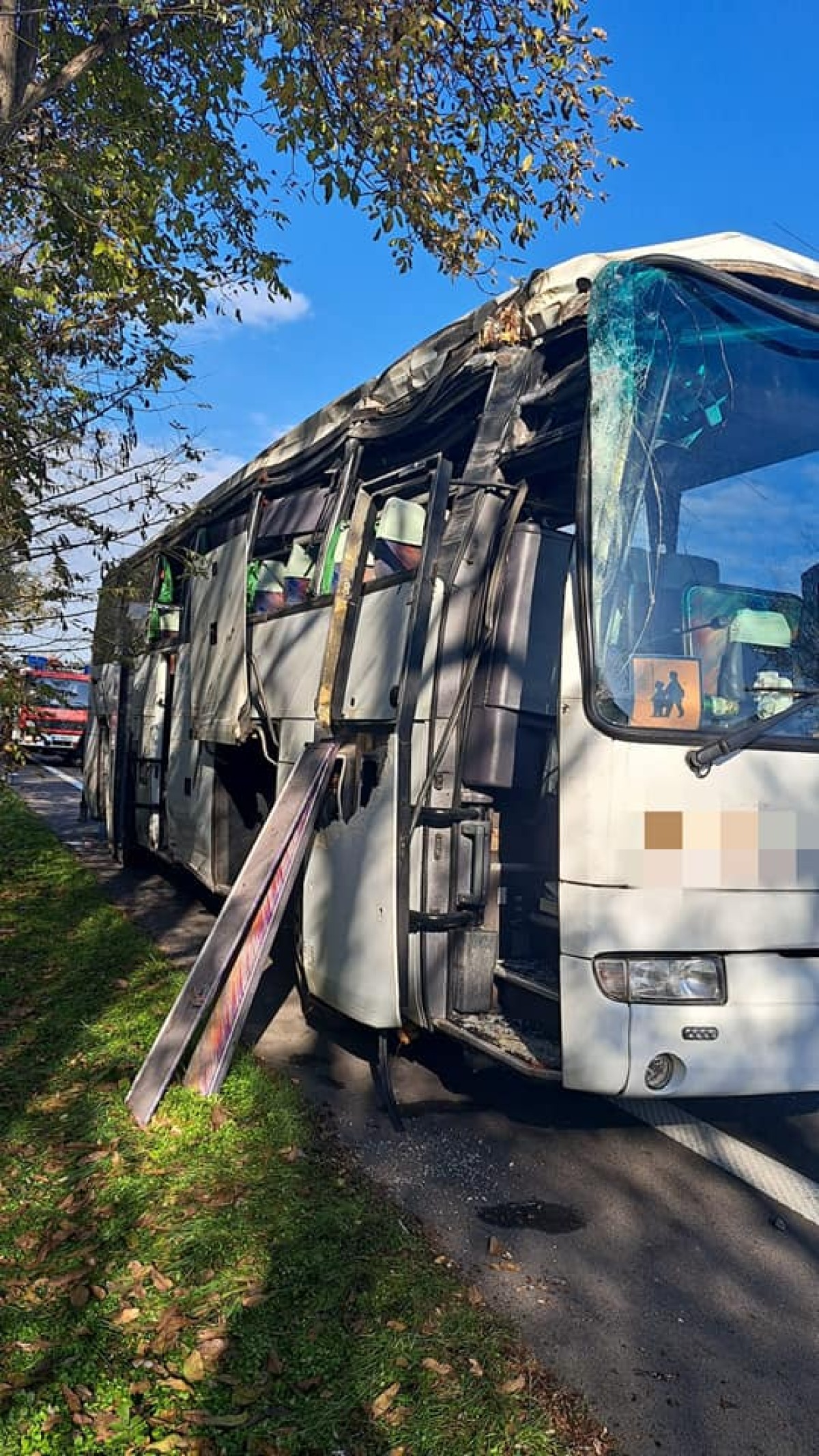 nehoda autobus