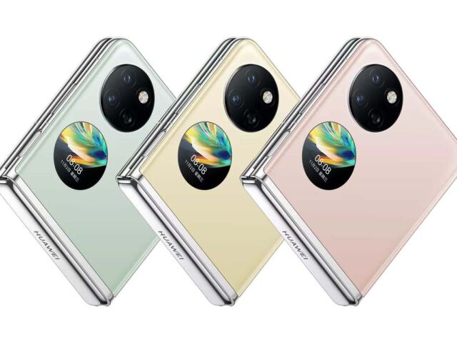 huawei pocket s, smartfón, ohybný displej