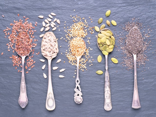 semienka, semená, olej, omega-3 mastné kyseliny