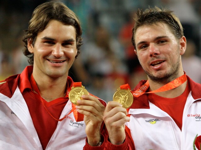 1. Federer, Wawrinka