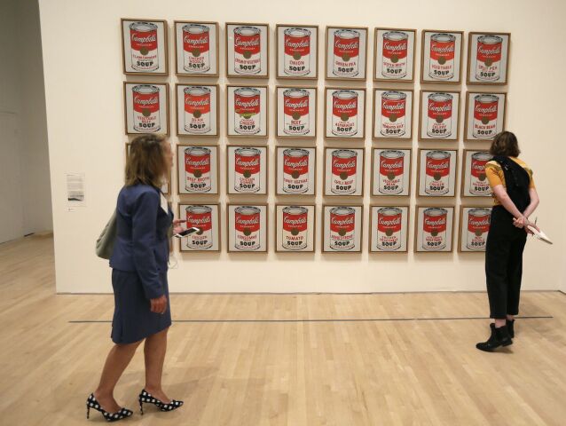Australia ekologicí aktivisti Warhol Protest