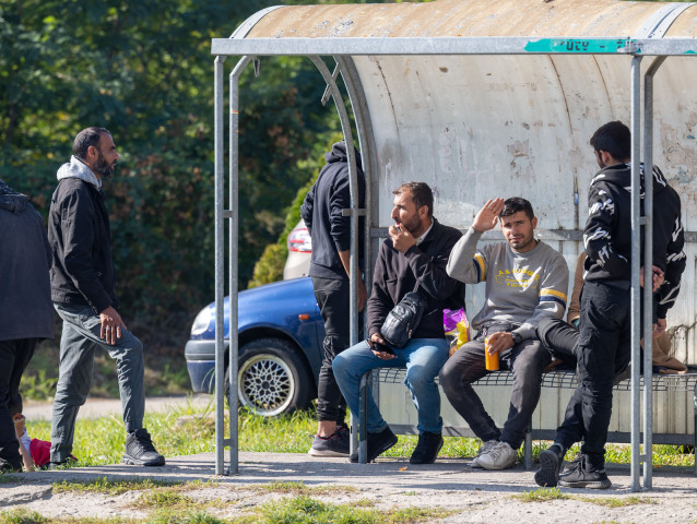 migranti, Brodské , Kúty, hranica,