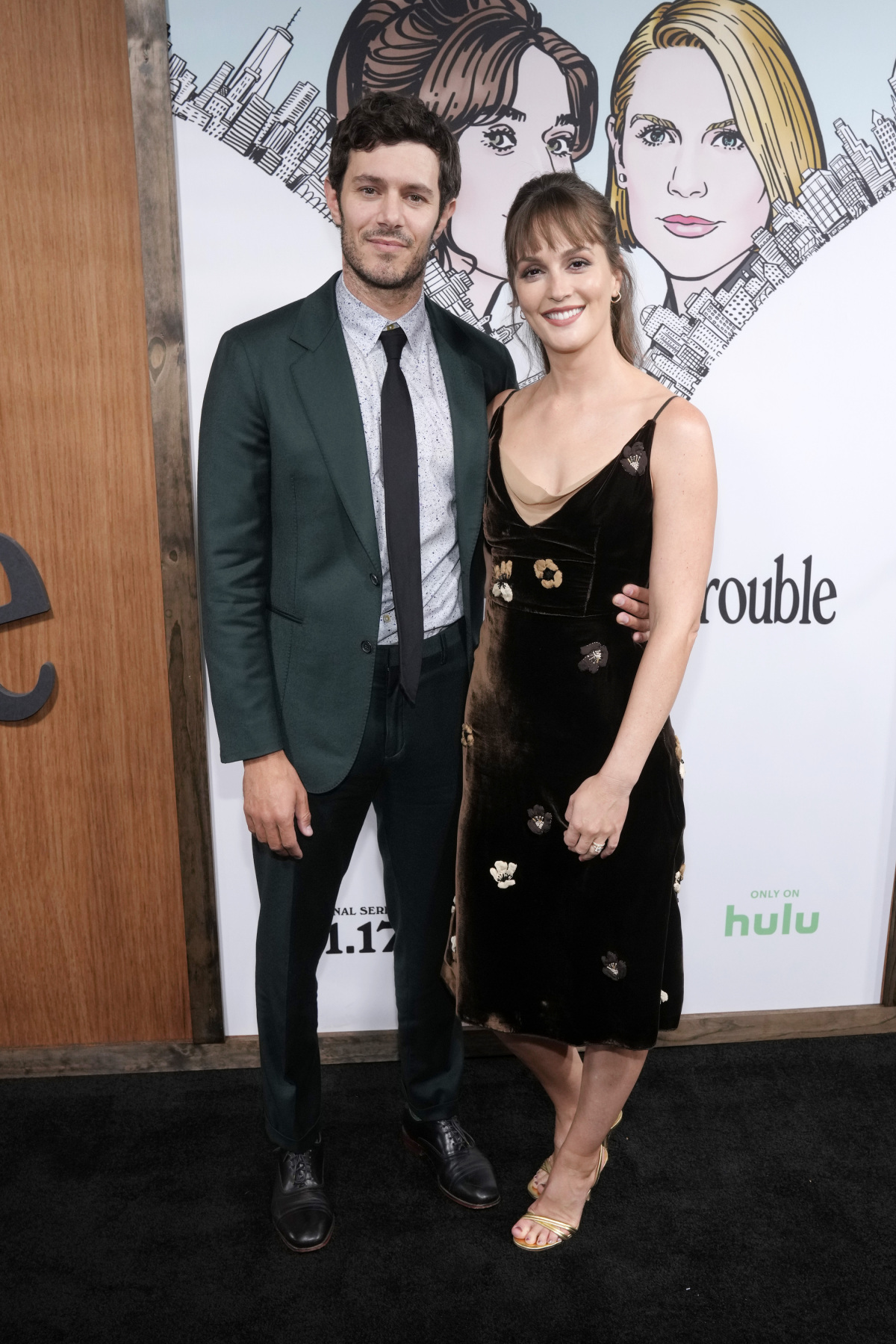 Adam Brody a jeho partnerka Leighton Meester