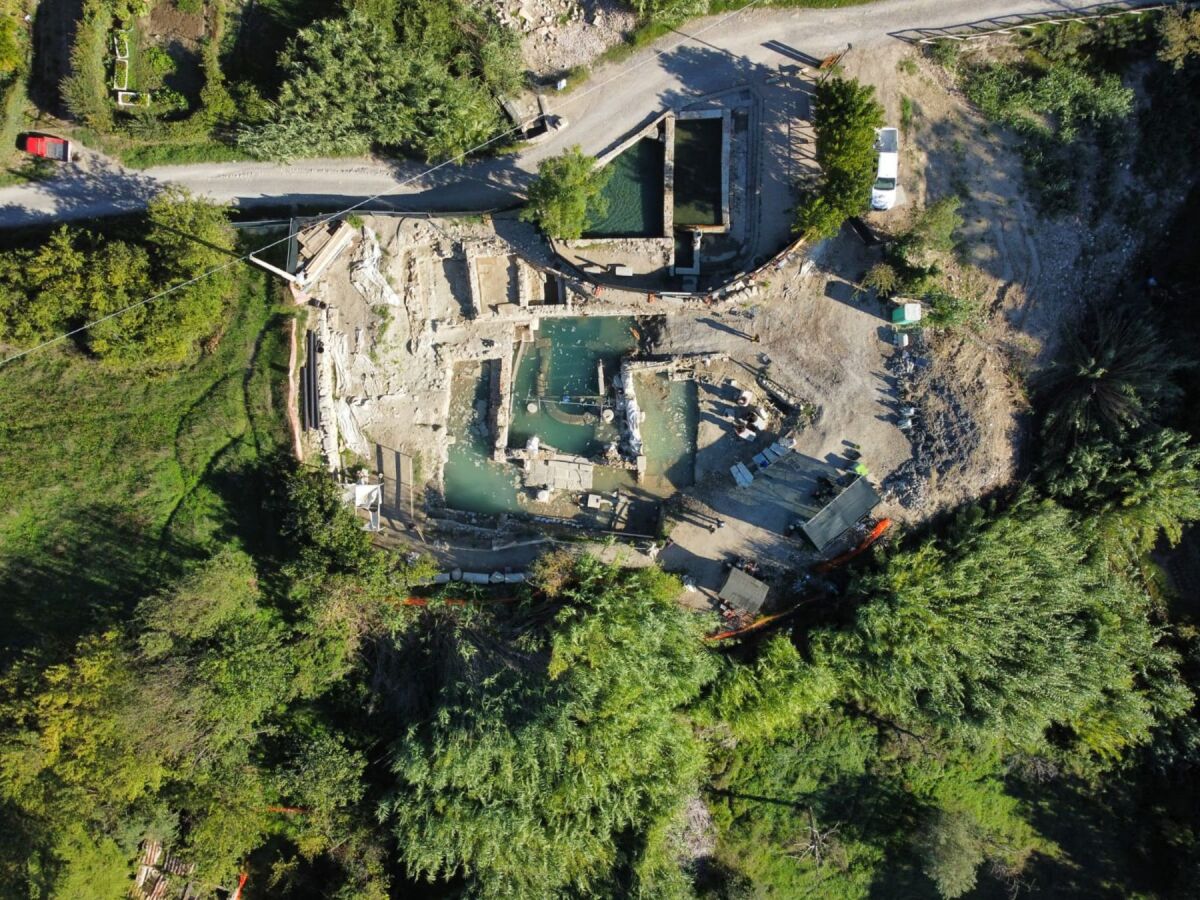 archeológia, vykopávky, socha