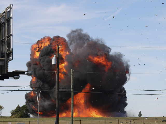 Dallas Air Show Crash, havária, zrážka lietadiel