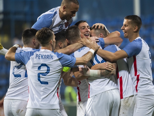 Čierna Hora SR šport futbal príprava Slovensko