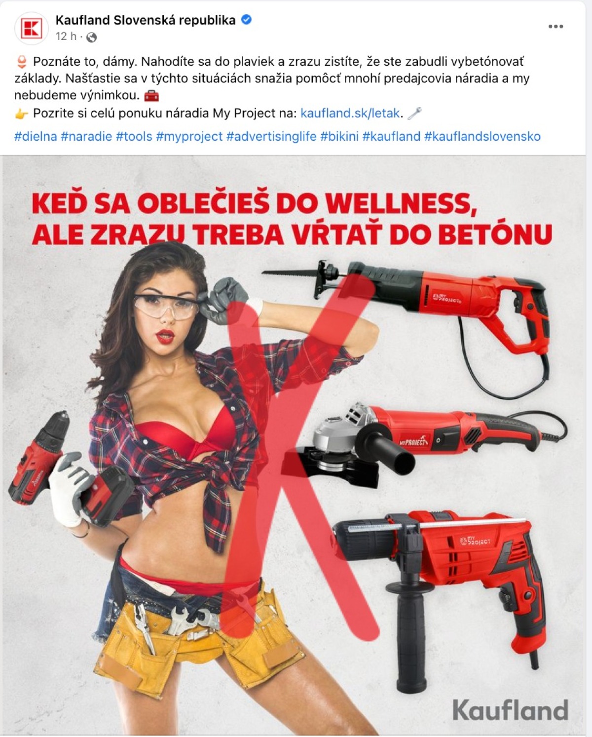 Kaufland, Sexistický kix 2022