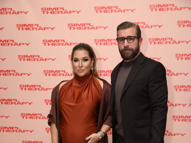 Dominika Cibulková s manželom Michalom Navarom. 