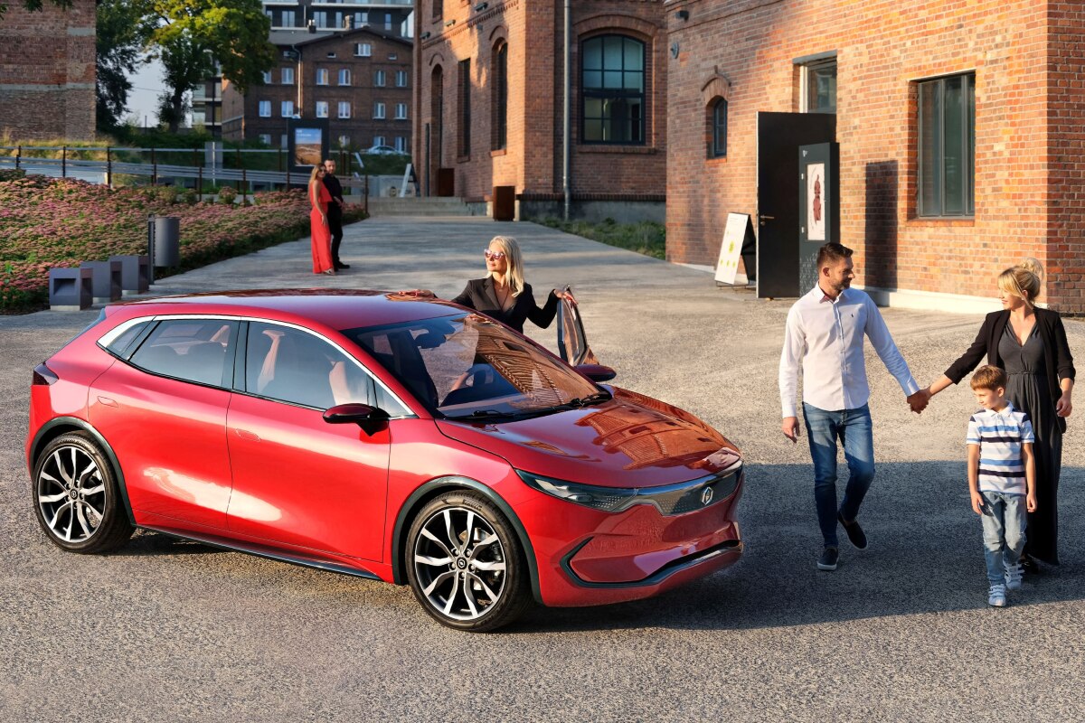 Izera - elektromobil Poľsko 2022