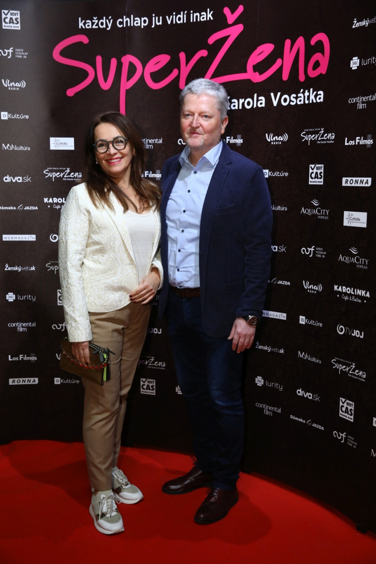 Peter Sklár s jeho partnerkou Monikou. 