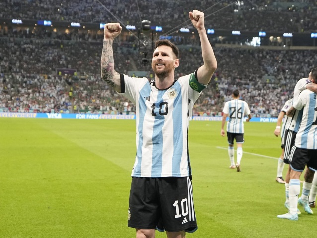 APTOPIX WCup Argentina Mexico Soccer