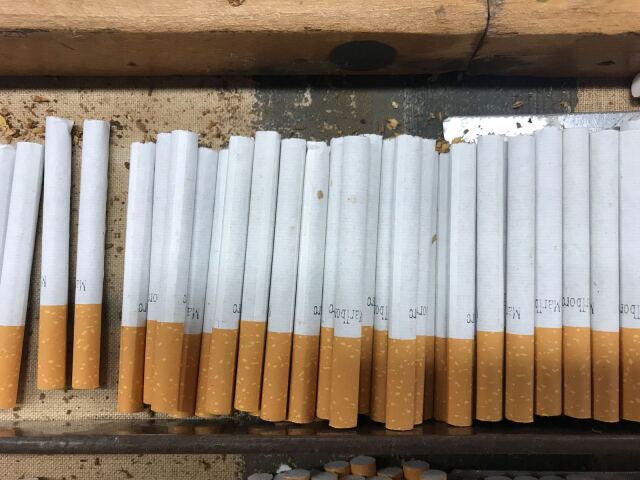 Jún 2018, Revúca nelegálne cigarety