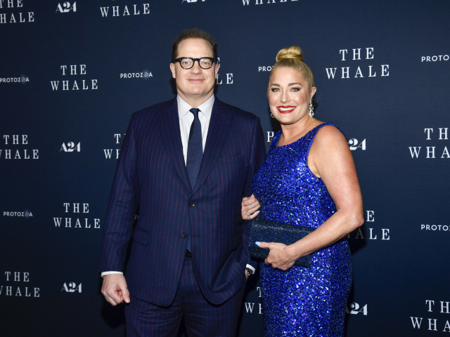 Brendan Fraser a jeho partnerka Jeanne Moore