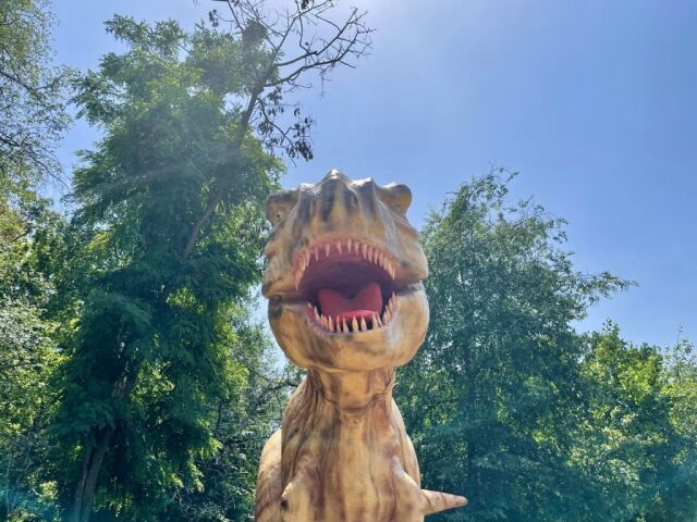 dinosaurus, dinopark