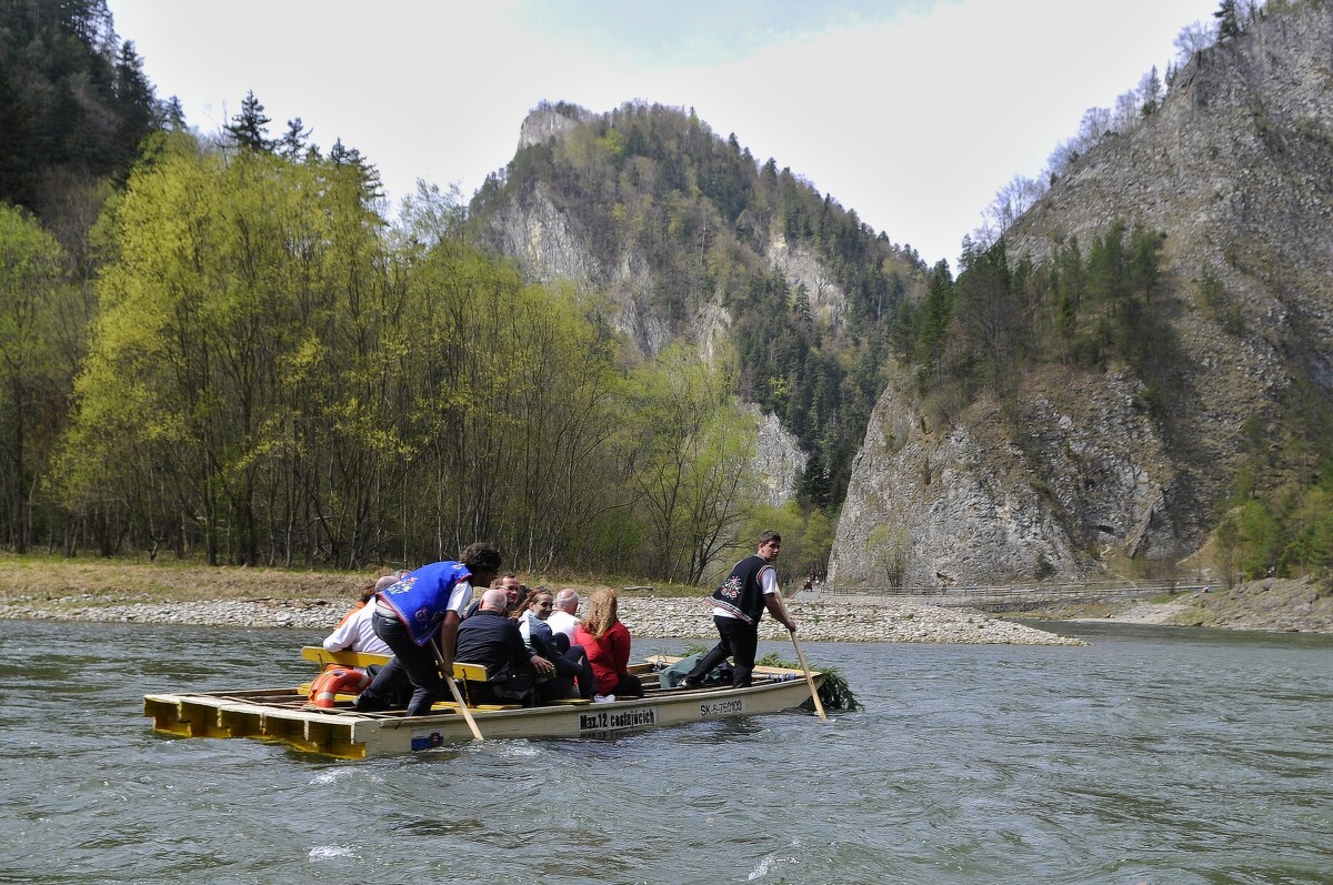 Červený Kláštor Pieniny pltníci