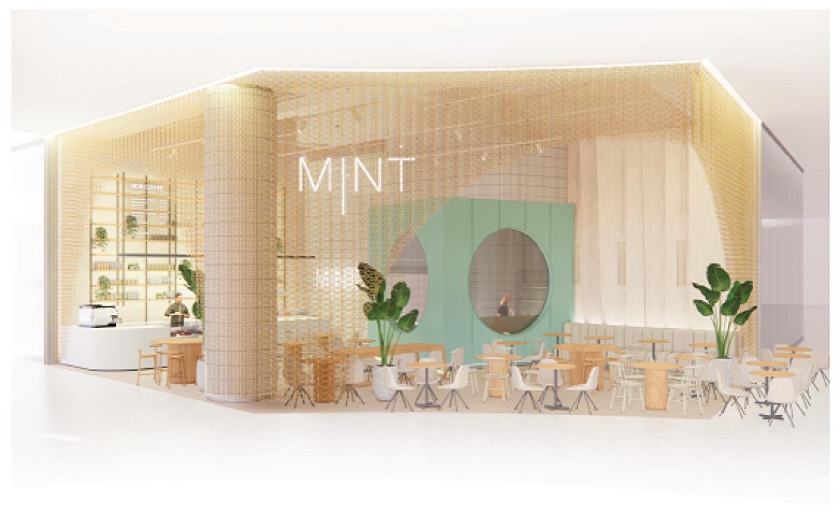 Medusa MINT Dubai Mall vizualizacia
