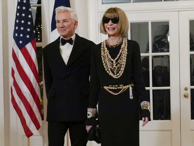 Baz Luhrmann a šéfredaktorka magazínu Vogue Anna Wintour