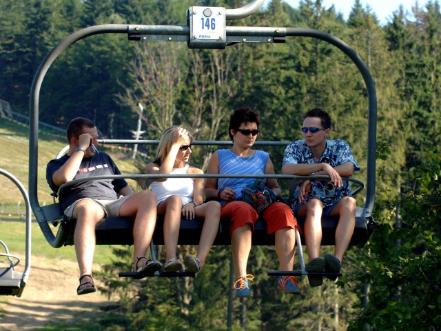leto, dovolenka, turistika, lanovka, Veľká Rača,