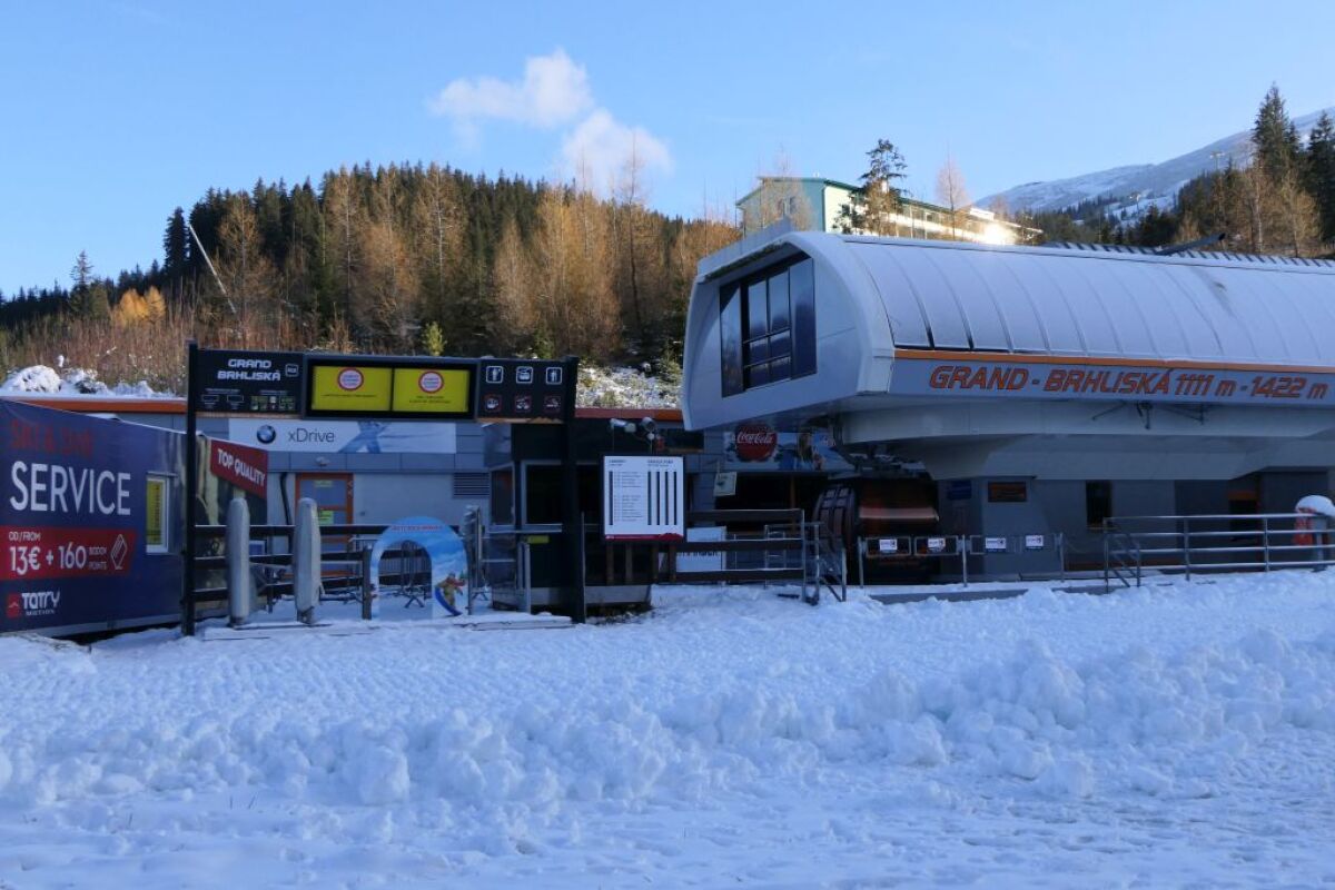 Jasná Nízke Tatry Lyžovanie Stredisko Svah Zasnežovanie Z