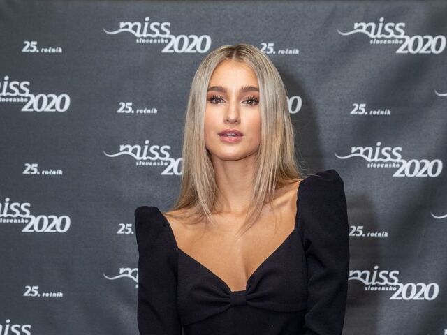 Miss Slovensko 2020 Leona Novoberdaliu