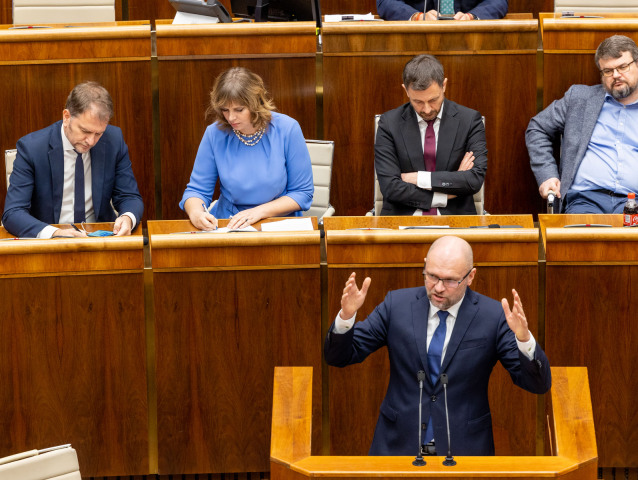 Eduard Heger / Richard Sulík / Veronika Remišová / Igor Matovič /