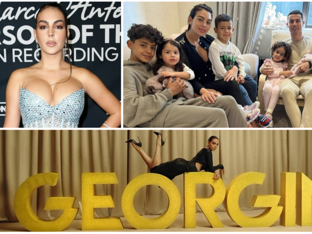 Georgina Rodríguez, koláž, nepoužívať
