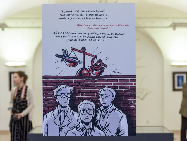 Nenápadní hrdinovia, výstava, komiksová výstava