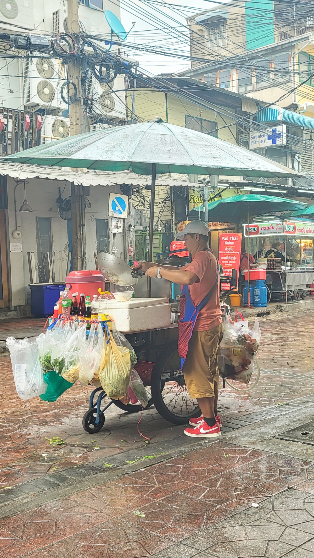 Bangkok, Thajsko, streetfood