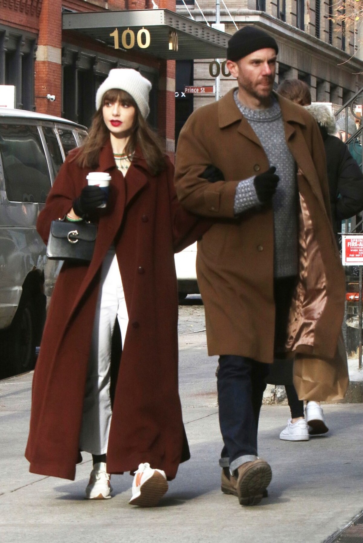 Lily Collins a jej manžel Charlie McDowell