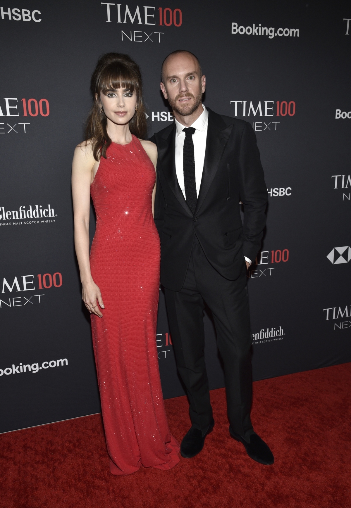 Lily Collins a jej manžel Charlie McDowell 