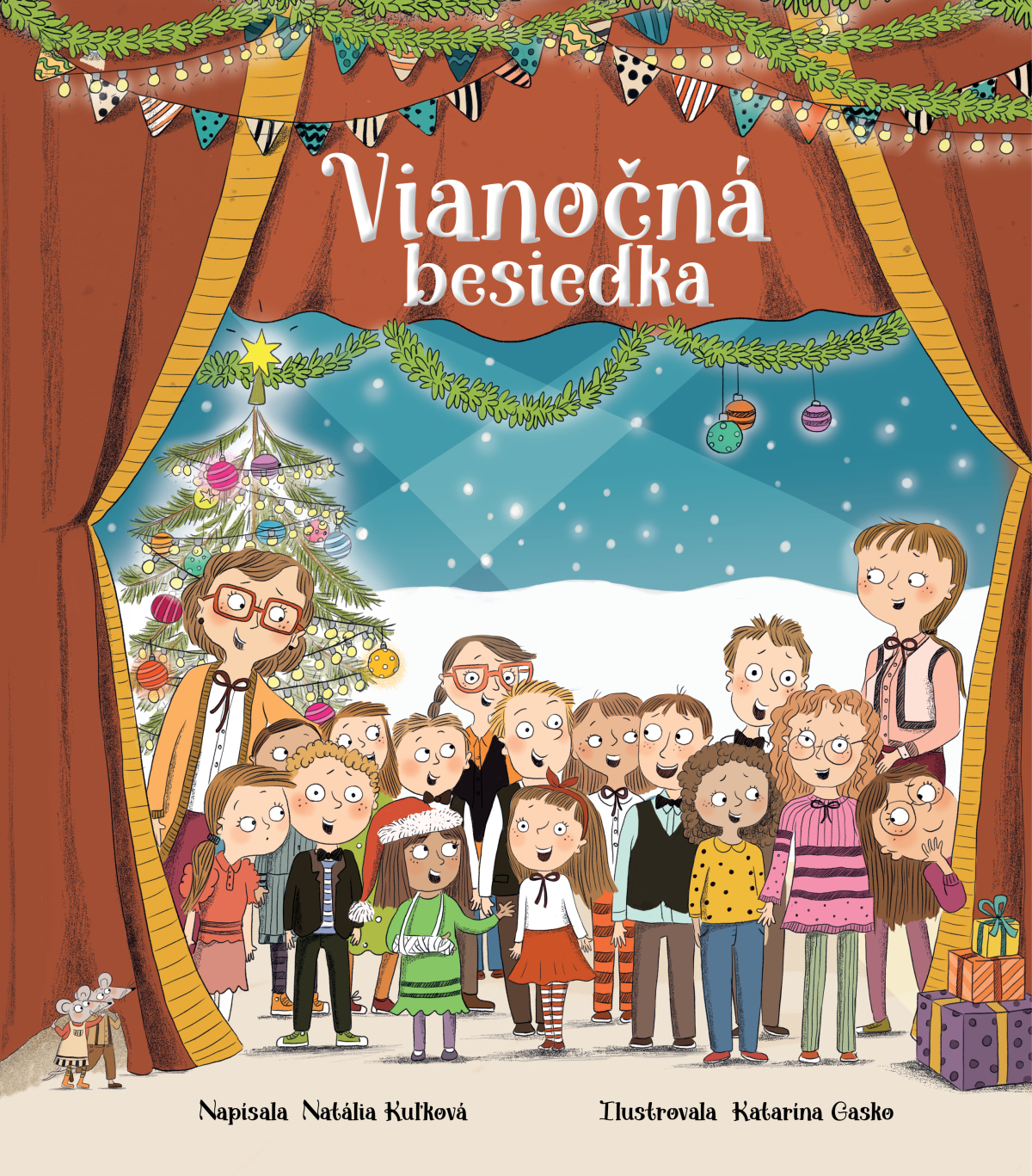 detska kniha Vianocna besiedka