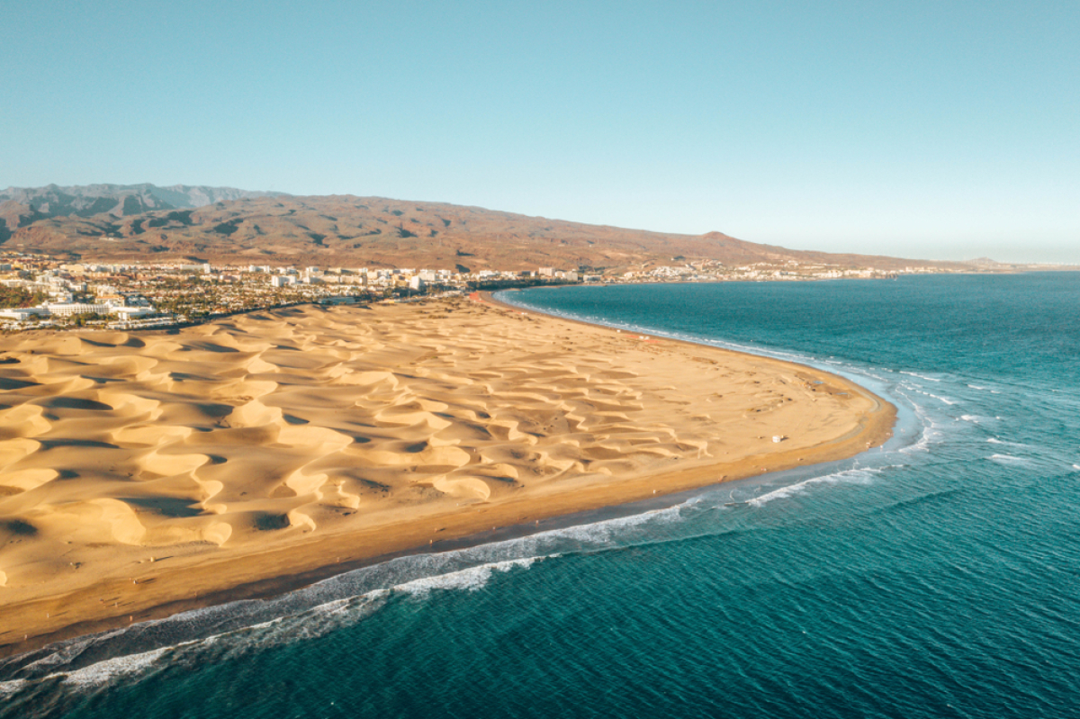 NEPOUZ, Duny, piesok, pláž, Maspalomas, Gran Canaria, Kanárske ostrovy