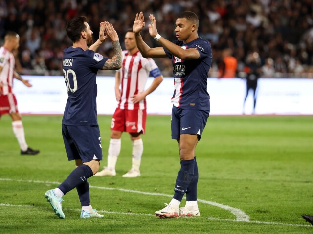 Kylian Mbappé Lionel Messi