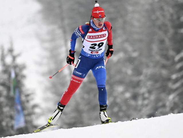 Rakúsko SR Biatlon SP 2.kolo stíhačka ženy Bátovská Fialko