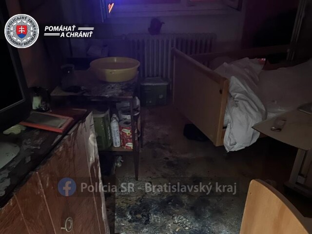 požiar
