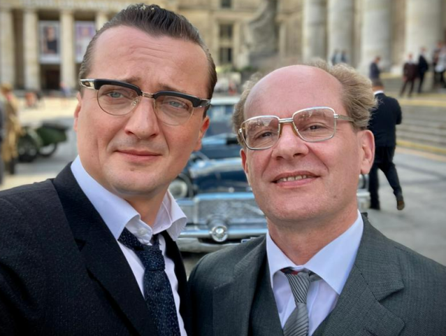 Dubcek a Husak - Dano Heriban a Adrian Jastraban  v novom ceskom filme Muz  ktory stal v ceste
