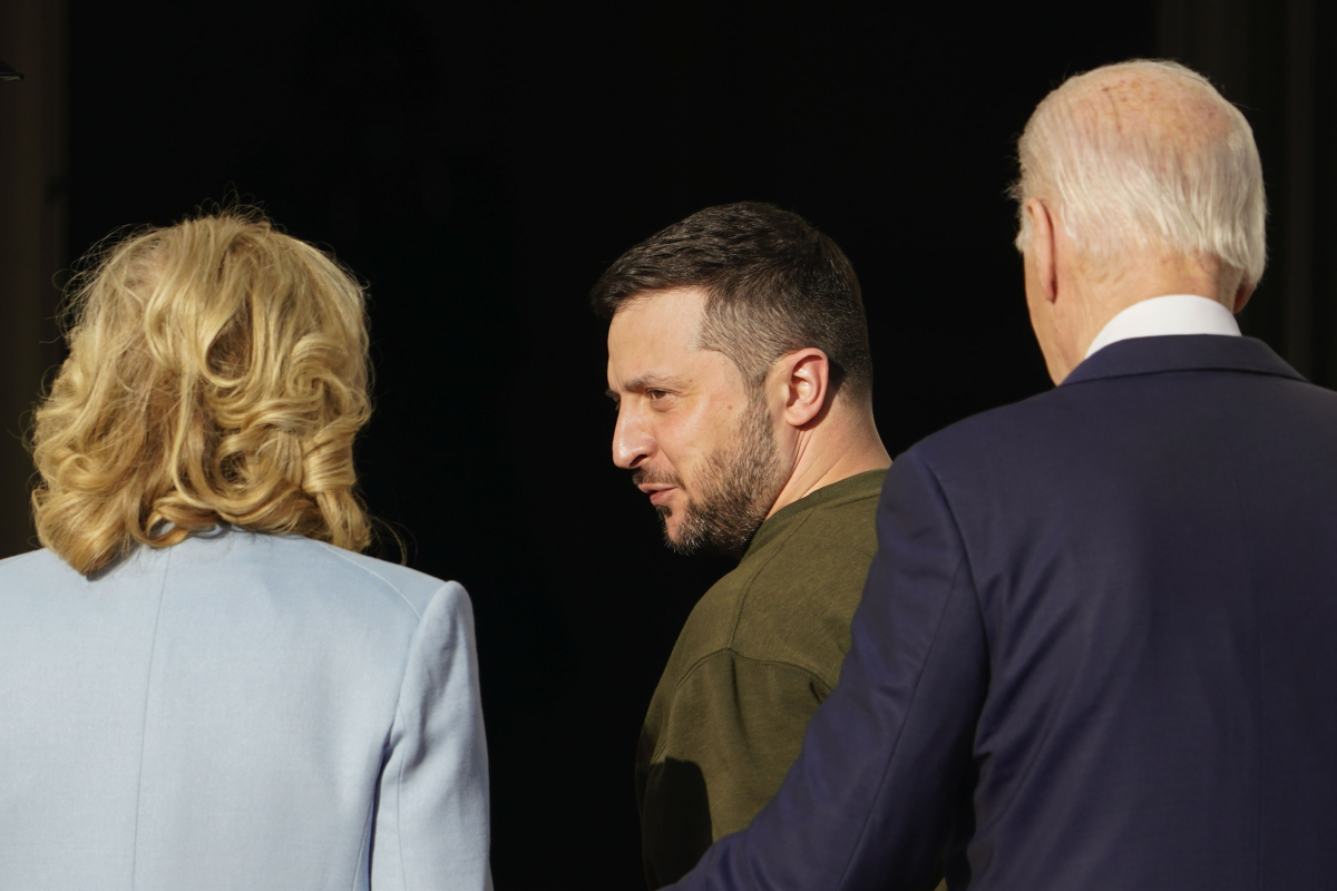 Biden Zelenskyj Washington
