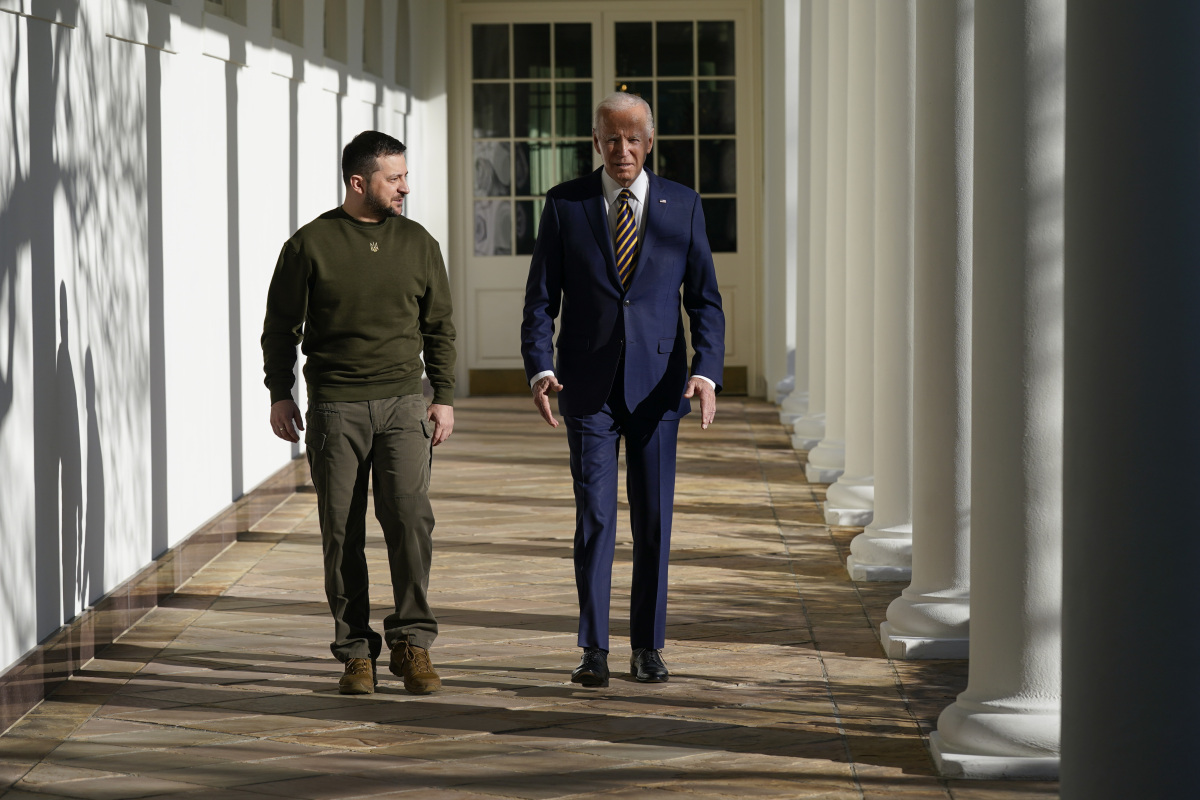 Biden Zelenskyj Washington