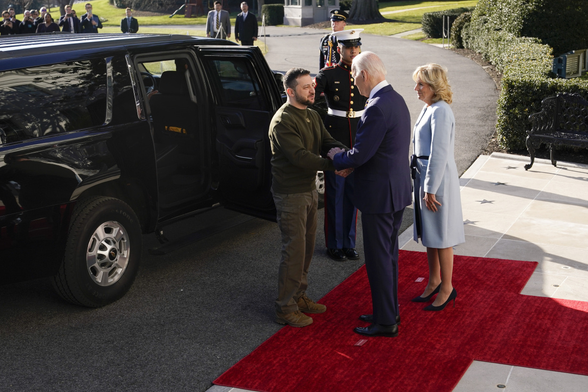 Biden Zelenskyj Washington